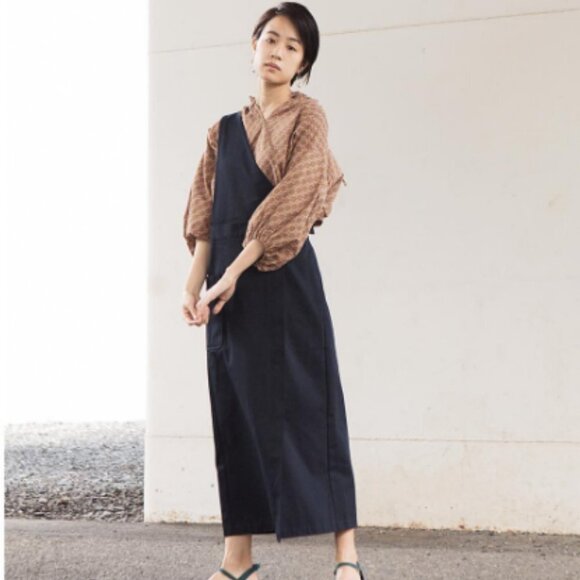 GU JAPAN PRINTED FLORAL PEASANT BLOUSE - Picture 2 of 10